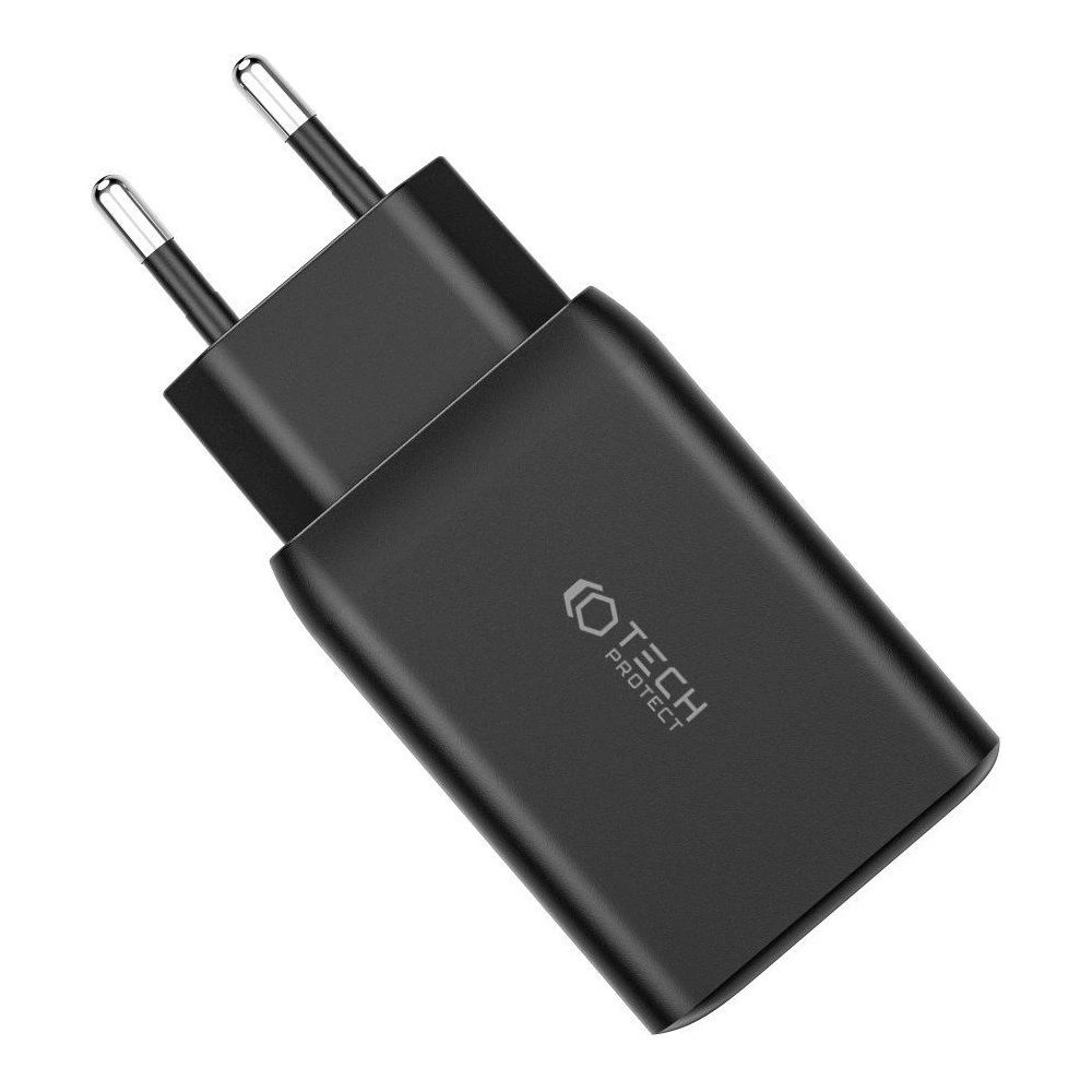 Ładowarka sieciowa Tech-Protect C65W 3-port Network Charger PD 65W QC 3.0 Black