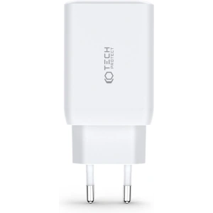 Buy Tech-Protect C65W 3-port Network Charger PD 65W QC 3.0 Black - THP2053 - {ean13} - Home Screen Store Europe