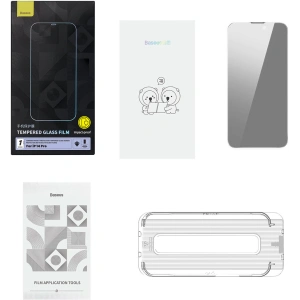 Kup Szkło hartowane Baseus 0.4mm Privacy Apple iPhone 14 Pro z filtrem przeciwpyłowym - BSU4331 - {ean13} - Sklep Home Screen
