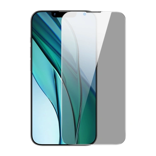 Kup Sticlă securizată Baseus 0.4mm Privacy Apple iPhone 14/13/13 Pro cu filtru antipraf - BSU4333 - {ean13} - Sklep Home Screen