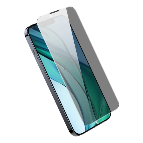 Kup Sklo tvrzené Baseus 0.4mm Privacy Apple iPhone 14/13/13 Pro s filtrem proti prachu - BSU4333 - {ean13} - Sklep Home Screen