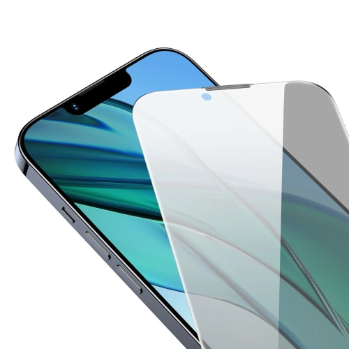Kup Sklo tvrzené Baseus 0.4mm Privacy Apple iPhone 14/13/13 Pro s filtrem proti prachu - BSU4333 - {ean13} - Sklep Home Screen