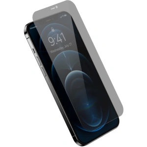 Szkło hartowane Baseus 0.4mm Privacy Apple iPhone 12 Pro Max z filtrem przeciwpyłowym