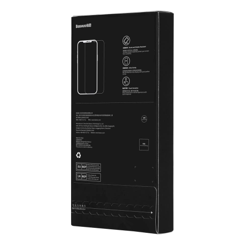 Kup Szkło hartowane Baseus 0.4mm Privacy Apple iPhone 12 Pro Max z filtrem przeciwpyłowym - BSU4334 - {ean13} - Sklep Home Screen