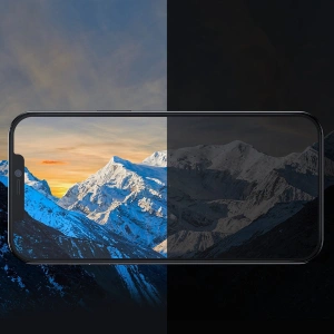 Szkło hartowane Baseus 0.4mm Privacy Apple iPhone 12 Pro Max z filtrem przeciwpyłowym