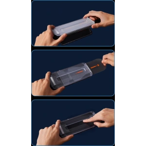 Szkło hartowane Baseus 0.4mm Privacy Apple iPhone 12 Pro Max z filtrem przeciwpyłowym