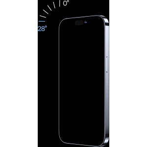 Szkło hartowane Baseus 0.4mm Privacy Apple iPhone 12 Pro Max z filtrem przeciwpyłowym