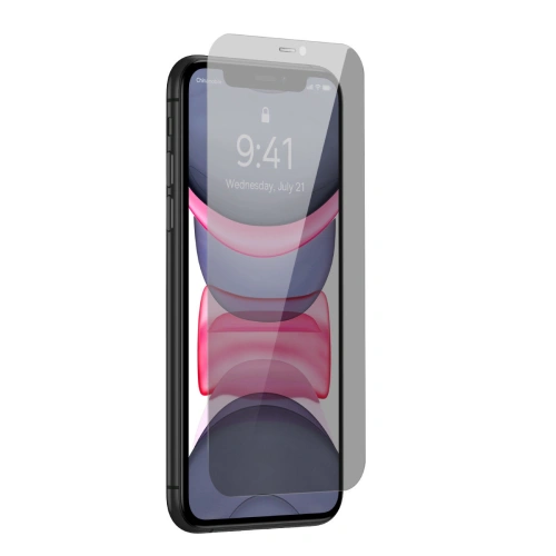 Buy Baseus 0.4mm Privacy Glass Apple iPhone 11/XR with dust filter - BSU4335 - {ean13} - Home Screen Store Europe