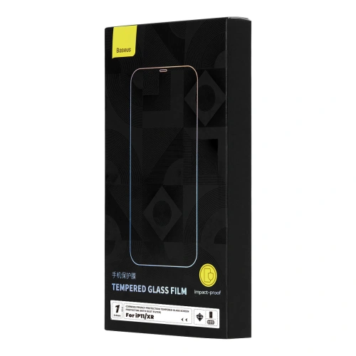Kup Szkło hartowane Baseus 0.4mm Privacy Apple iPhone 11/XR z filtrem przeciwpyłowym - BSU4335 - {ean13} - Sklep Home Screen