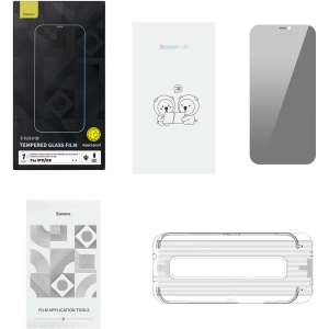 Kup Szkło hartowane Baseus 0.4mm Privacy Apple iPhone 11/XR z filtrem przeciwpyłowym - BSU4335 - {ean13} - Sklep Home Screen