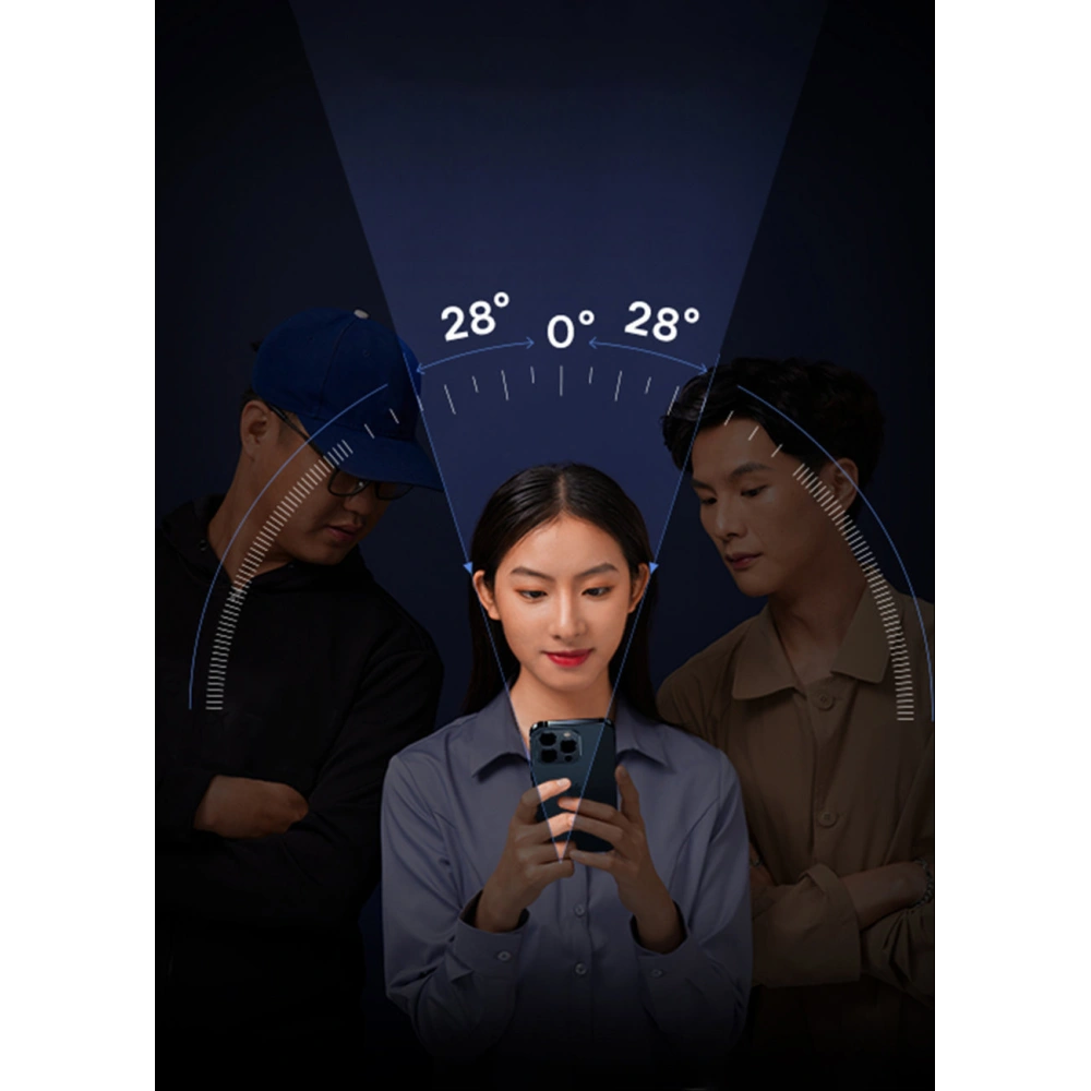 Szkło hartowane Baseus 0.4mm Privacy Apple iPhone 11/XR z filtrem przeciwpyłowym