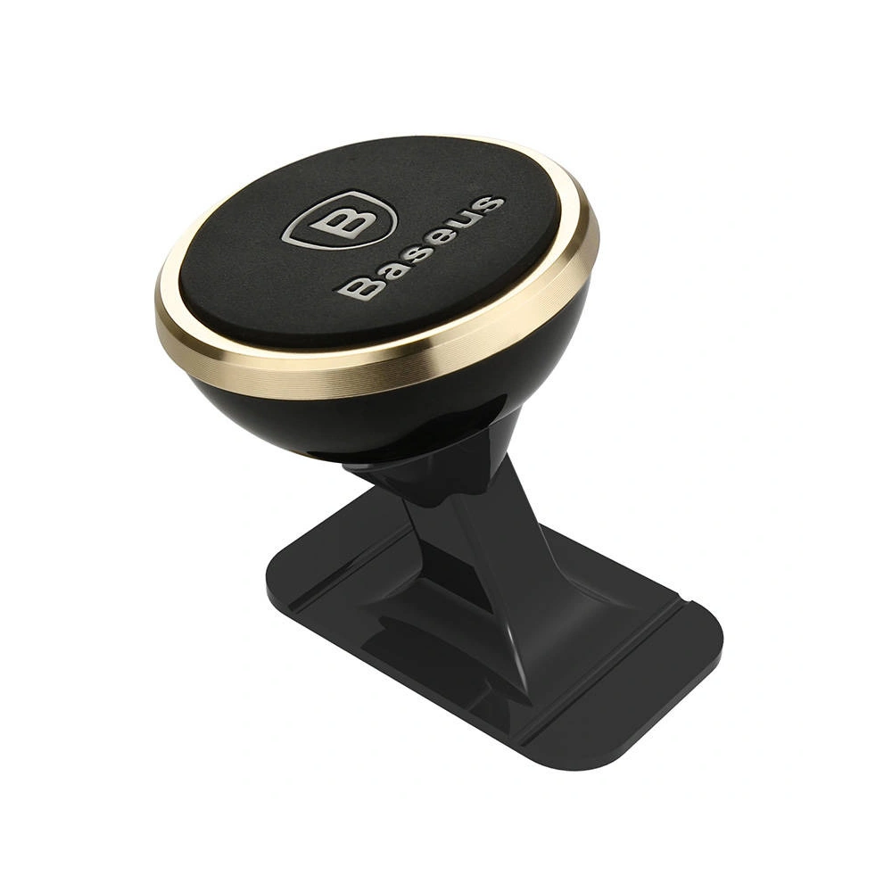 Uchwyt samochodowy magnetyczny Baseus 360-degree Rotation Magnetic Mount Holder (złoty)