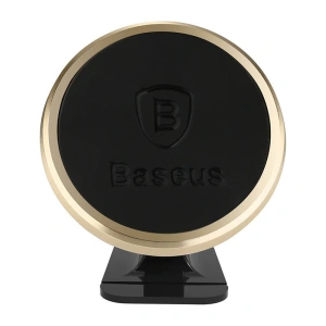 Kup Magnetický automobilový držák Baseus s rotací 360 stupňů Magnetic (zlatý) - BSU4337 - {ean13} - Sklep Home Screen