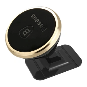 Kup Magnetický automobilový držák Baseus s rotací 360 stupňů Magnetic (zlatý) - BSU4337 - {ean13} - Sklep Home Screen