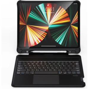 Kup Etui Choetech BH-015 Keyboard Bluetooth Case Apple iPad Pro 12.9 2020/2021 (4. i 5. generacji) czarny - CHT119 - {ean13} - Sklep Home Screen