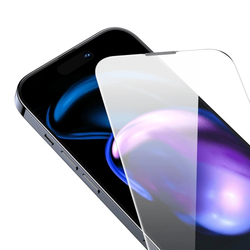 Kup Sticlă temperată Baseus 0.4mm Corning HD Apple iPhone 14 Pro cu filtru anti-praf - BSU4338 - {ean13} - Sklep Home Screen