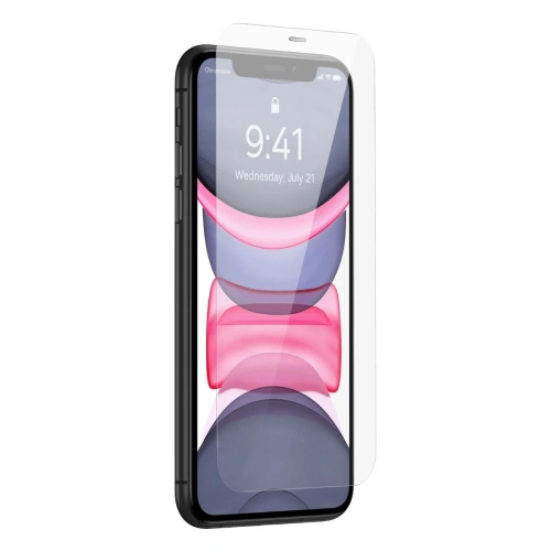 Kup Edzett üveg Baseus 0.4mm Corning HD Apple iPhone 11/XR por elleni szűrővel - BSU4339 - {ean13} - Sklep Home Screen
