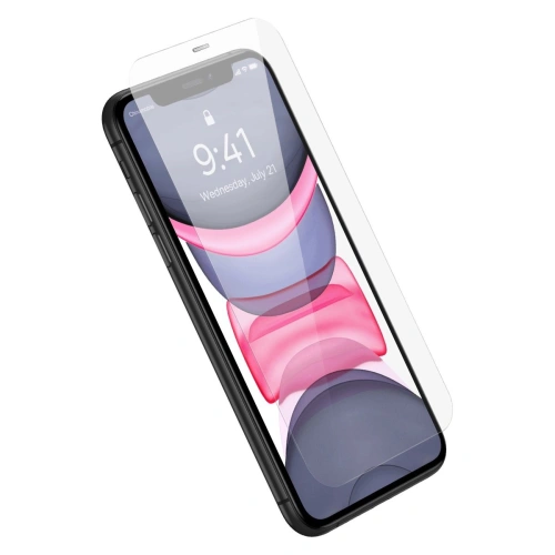 Buy Baseus 0.4mm Corning HD Glass Apple iPhone 11/XR with dust filter - BSU4339 - {ean13} - Home Screen Store Europe