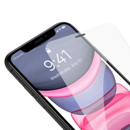 Buy Baseus 0.4mm Corning HD Glass Apple iPhone 11/XR with dust filter - BSU4339 - {ean13} - Home Screen Store Europe