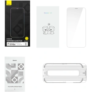 Kup Szkło hartowane Baseus 0.4mm Corning HD Apple iPhone 11/XR z filtrem przeciwpyłowym - BSU4339 - {ean13} - Sklep Home Screen