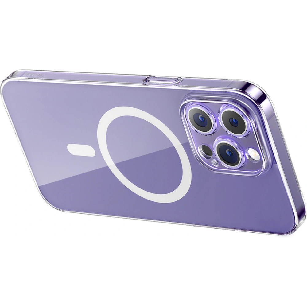 Etui + szkło Baseus Crystal Case MagSafe Apple iPhone 14 Pro Max przezroczyste