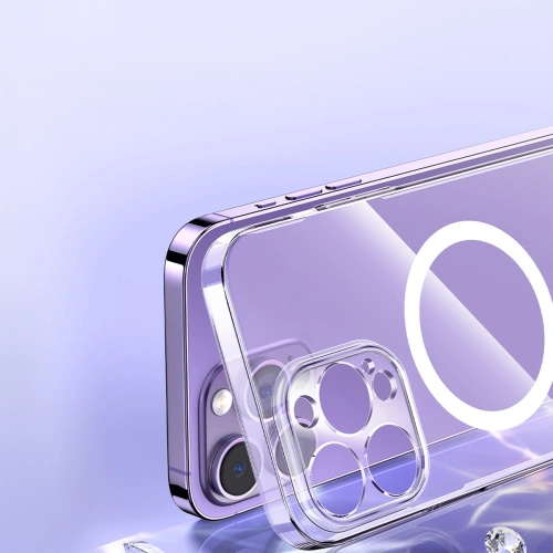 Kup Baseus Apple Case + Glas Crystal Case MagSafe iPhone 14 Pro Max transparent - BSU4340 - {ean13} - Sklep Home Screen