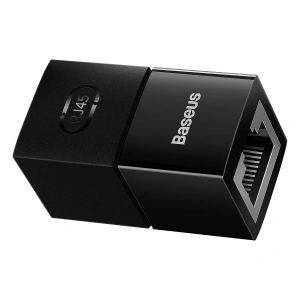 Kup Złączka sieciowa łącznik kabli Ethernet RJ-45 Baseus AirJoy Series czarna [10 PACK] - BSU4342 - {ean13} - Sklep Home Screen