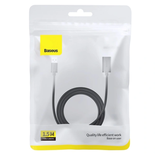 Kup Cablul prelungitor Baseus AirJoy Series USB-A 3.0 1.5m negru - BSU4347 - {ean13} - Sklep Home Screen