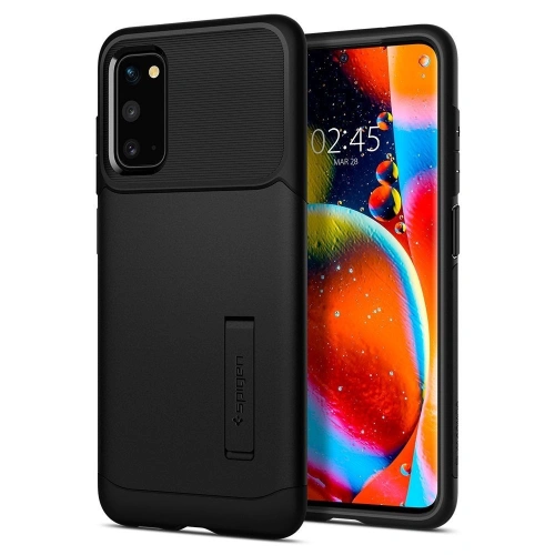 Kup Etui Spigen Slim Armor Samsung Galaxy S20 Black - SPN537BLK - {ean13} - Sklep Home Screen