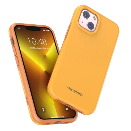 Kup Choetech Apple Tasche PC0111-MFM-YE MFM Fallschutz für MagSafe iPhone 13 mini orange - CHT123 - {ean13} - Sklep Home Screen