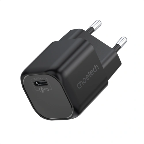 Kup Hálózati töltő Choetech PD5007 GaN USB-C PD 30W fekete - CHT126 - {ean13} - Sklep Home Screen