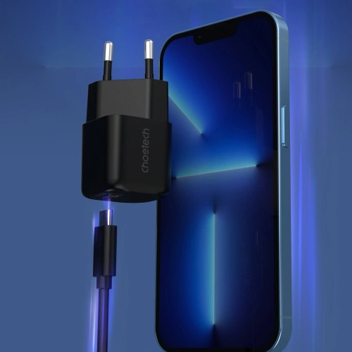 Kup Hálózati töltő Choetech PD5007 GaN USB-C PD 30W fekete - CHT126 - {ean13} - Sklep Home Screen