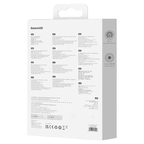 Kup Słuchawki bezprzewodowe Baseus Bowie P1x Bluetooth 5.3 kremowe - BSU4348 - {ean13} - Sklep Home Screen