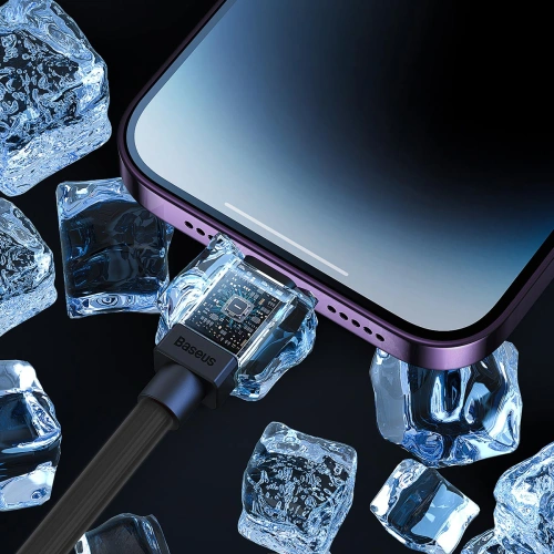 Kup Kábel Baseus CoolPlay USB-C/Lightning 20W 1m fekete - BSU4350 - {ean13} - Sklep Home Screen
