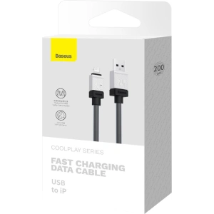 Baseus Kabel CoolPlay USB-C/Lightning 20W 1m schwarz