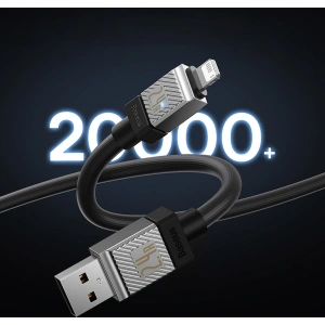 Baseus Kabel CoolPlay USB-C/Lightning 20W 1m schwarz