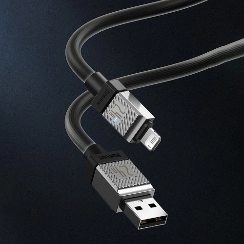 Kup Kábel Baseus CoolPlay USB-C/Lightning 20W 1m fekete - BSU4350 - {ean13} - Sklep Home Screen