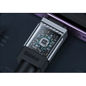 Baseus Kabel CoolPlay USB-C/Lightning 20W 1m schwarz