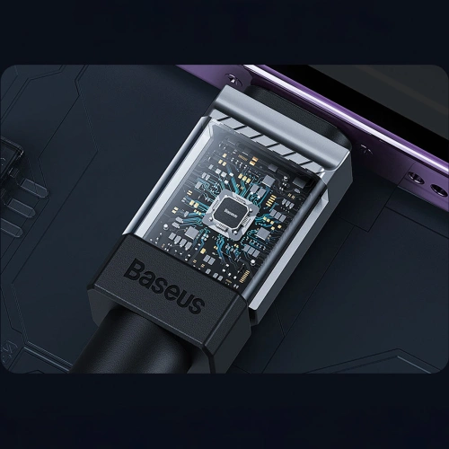 Kup Kábel Baseus CoolPlay USB-C/Lightning 20W 1m fekete - BSU4350 - {ean13} - Sklep Home Screen