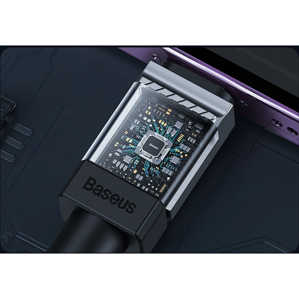 Kabel Baseus CoolPlay USB-C/Lightning 20W 1m czarny