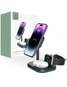 Tech-Protect Kabelloses Ladegerät QI15W-A27 3in1 Magnetic MagSafe Wireless Charger Schwarz
