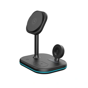 Buy Tech-Protect QI15W-A27 3in1 Magnetic MagSafe Wireless Charger Black - THP2054 - {ean13} - Home Screen Store Europe