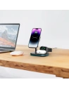 Kup Bezdrátová nabíječka Tech-Protect QI15W-A27 3v1 Magnetic MagSafe Wireless Charger Černá - THP2054 - {ean13} - Sklep Home Screen