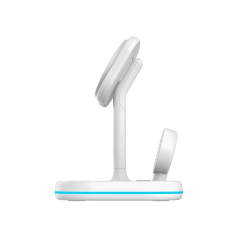 Buy Tech-Protect QI15W-A27 3in1 Magnetic MagSafe Wireless Charger White - THP2055 - {ean13} - Home Screen Store Europe