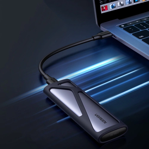 Kup UGREEN CM400 M.2 USB 3.2 Gen 2 SSD-Gehäuse (SuperSpeed USB 10Gbps) grau - UGR1643 - {ean13} - Sklep Home Screen