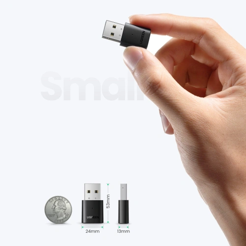 Kup UGREEN CM390 Bluetooth 5.0 USB-A Adapter schwarz - UGR1645 - {ean13} - Sklep Home Screen