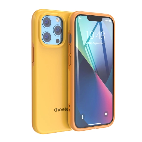 Kup Choetech Apple Tasche PC0114-MFM-YE MFM Fallschutz für iPhone 13 Pro Max orange - CHT140 - {ean13} - Sklep Home Screen