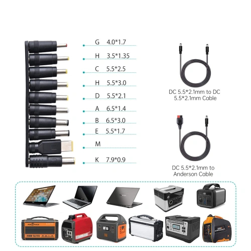 Kup Choetech Solarladegerät SC008 faltbar 120W DC, USB C, 2xUSB-A schwarz - CHT141 - {ean13} - Sklep Home Screen