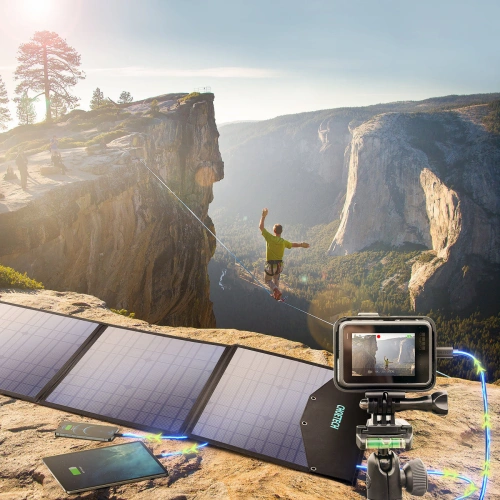 Kup Choetech Solarladegerät SC008 faltbar 120W DC, USB C, 2xUSB-A schwarz - CHT141 - {ean13} - Sklep Home Screen