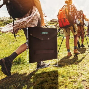 Buy Choetech SC008 Solar Charger Foldable 120W DC, USB C, 2xUSB-A black - CHT141 - {ean13} - Home Screen Store Europe